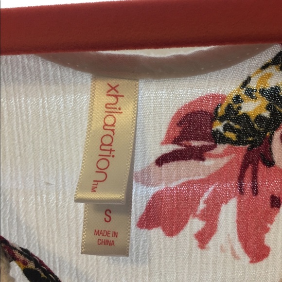 White and pink floral sun dress. - Picture 4 of 4